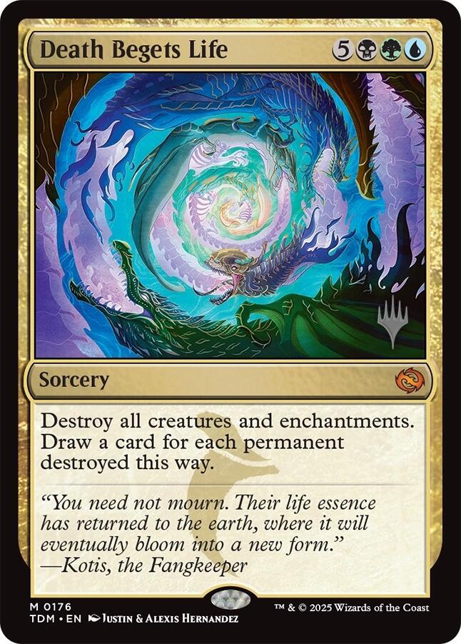 Death Begets Life 176 (Promo Pack: Tarkir: Dragonstorm)  | Good Games Adelaide SA