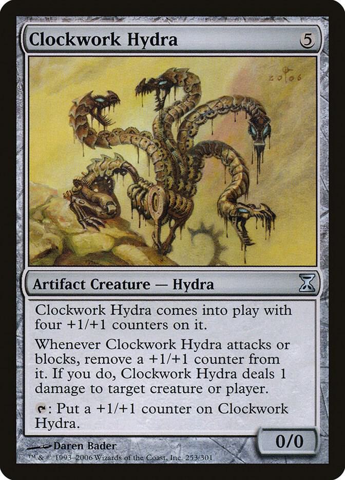 Clockwork Hydra 253 (Time Spiral)  - Foil | Good Games Adelaide SA