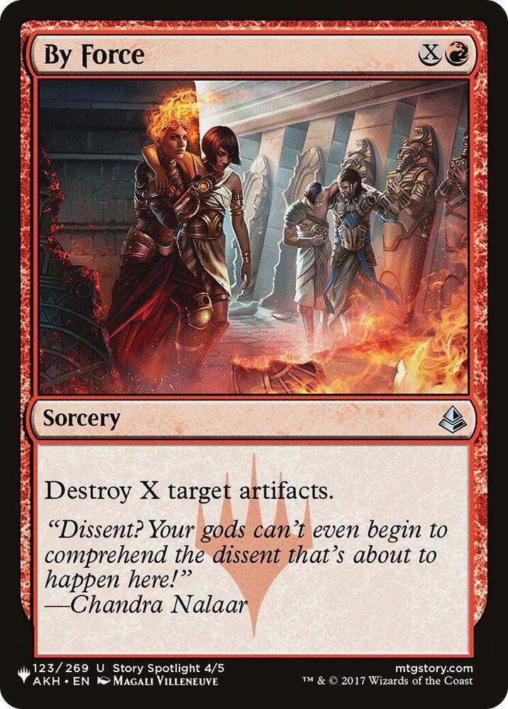 By Force 123/269 (The List Reprints)  | Good Games Adelaide SA