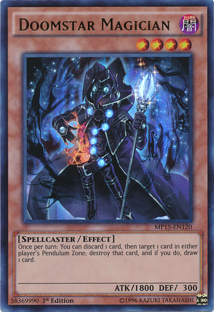Doomstar Magician [MP15-EN120] Ultra Rare | Good Games Adelaide SA