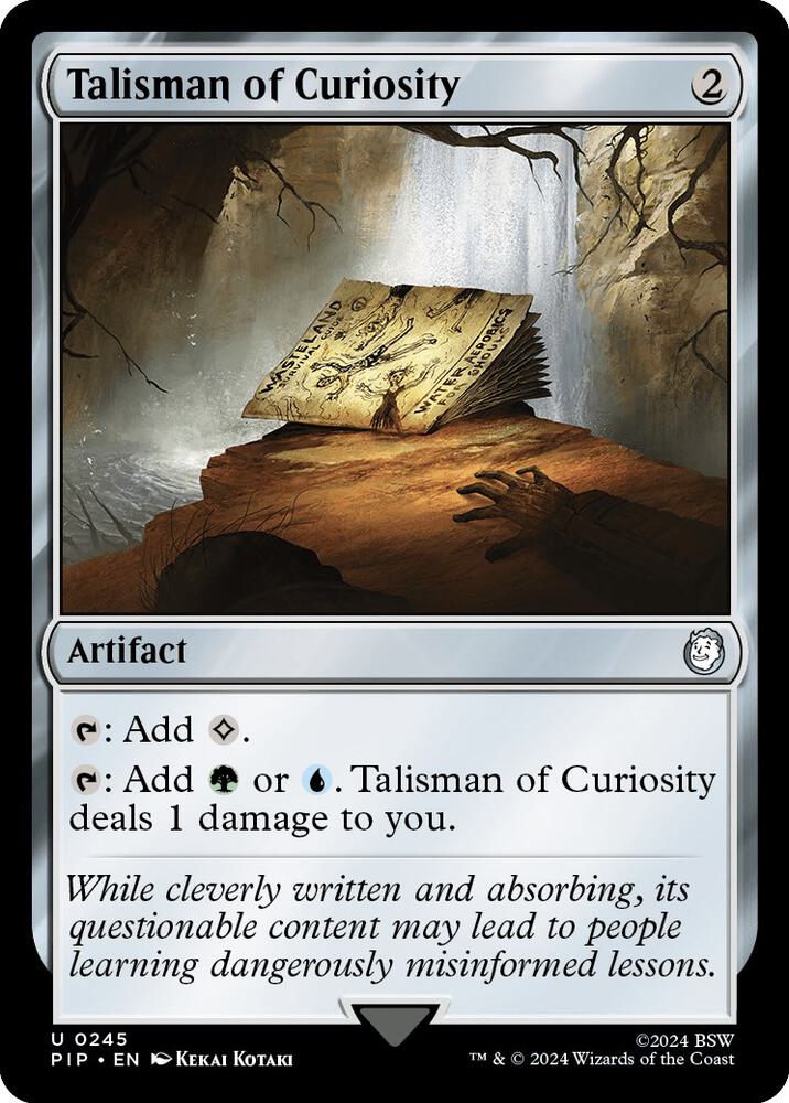 Talisman of Curiosity 245 (Universes Beyond: Fallout)  | Good Games Adelaide SA