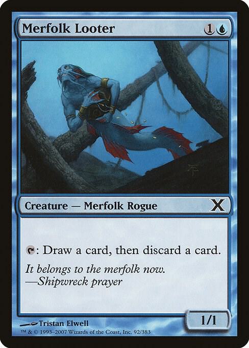 Merfolk Looter 92 (10th Edition)  | Good Games Adelaide SA