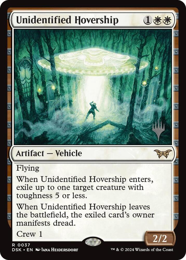 Unidentified Hovership 37 (Promo Pack: Duskmourn: House of Horror)  | Good Games Adelaide SA