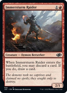 Immersturm Raider [Jumpstart 2022] | Good Games Adelaide SA