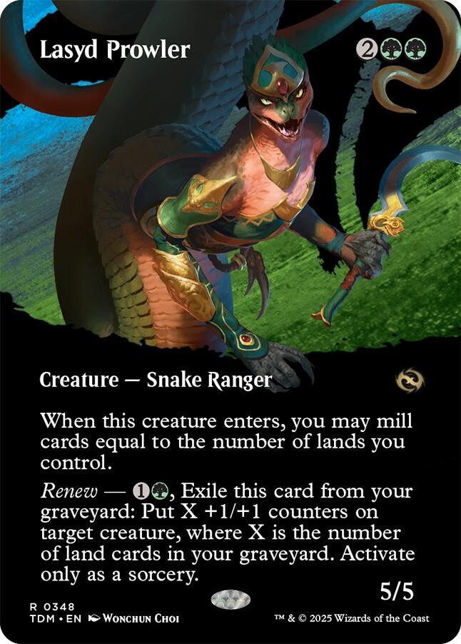 Lasyd Prowler 348 (Tarkir: Dragonstorm)  - Foil | Good Games Adelaide SA