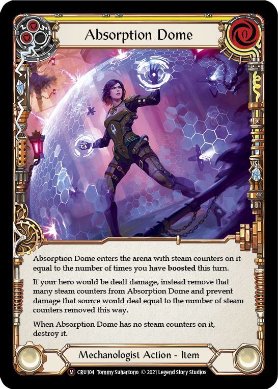 Absorption Dome [U-CRU104-RF] Unlimited Rainbow Foil | Good Games Adelaide SA
