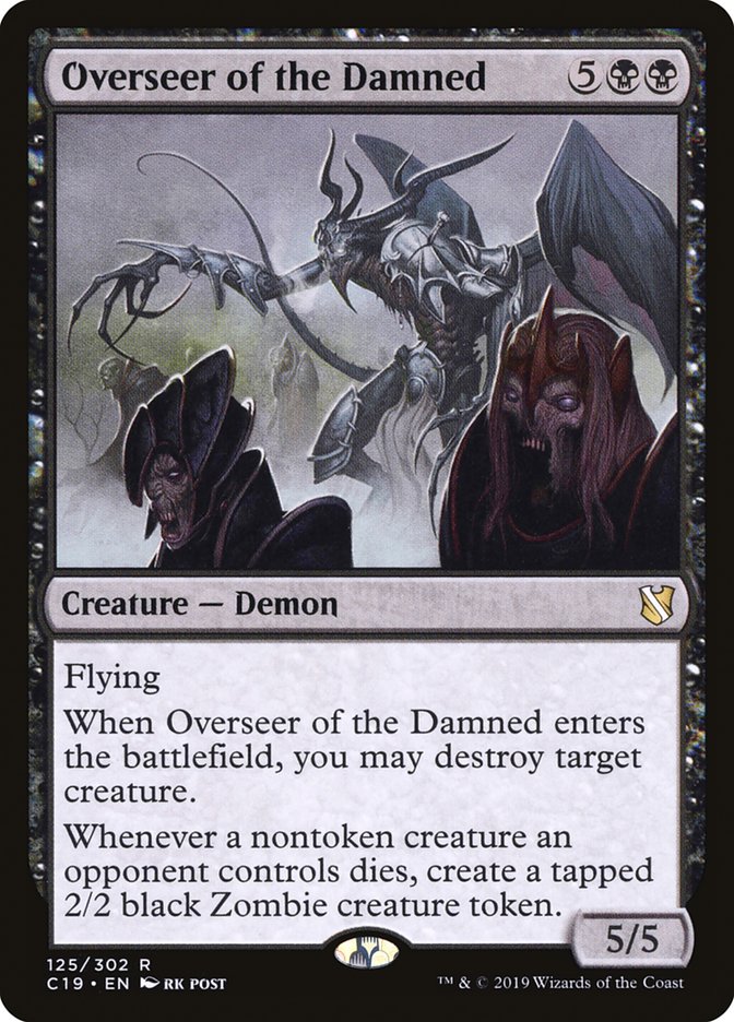 Overseer of the Damned [Commander 2019] | Good Games Adelaide SA