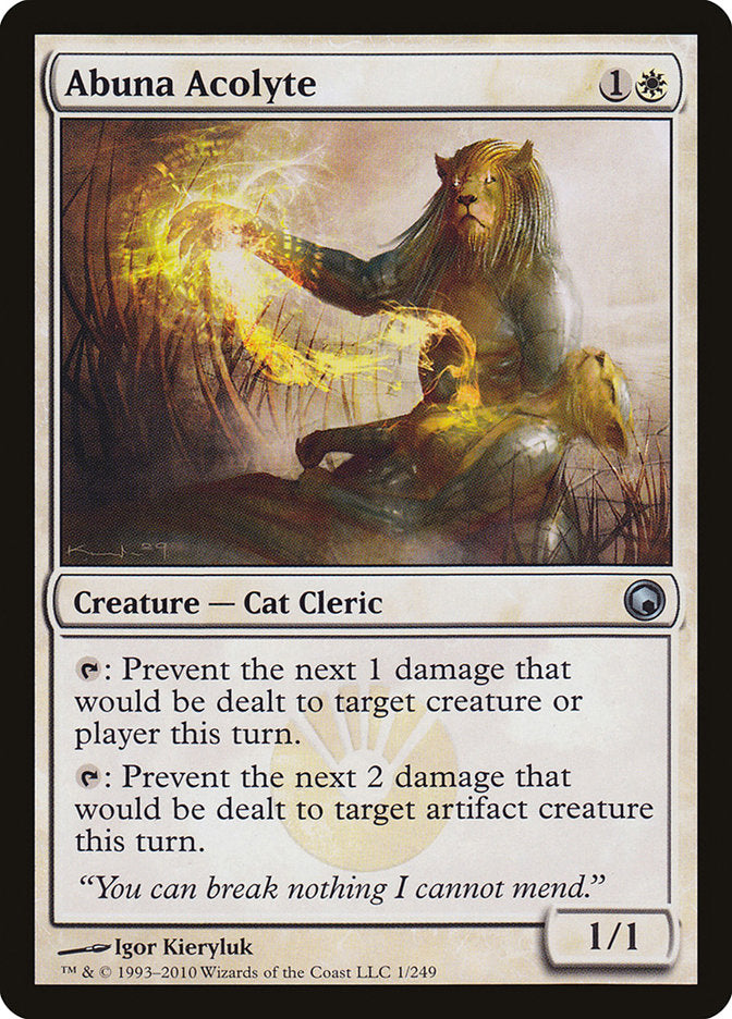 Abuna Acolyte [Scars of Mirrodin] | Good Games Adelaide SA