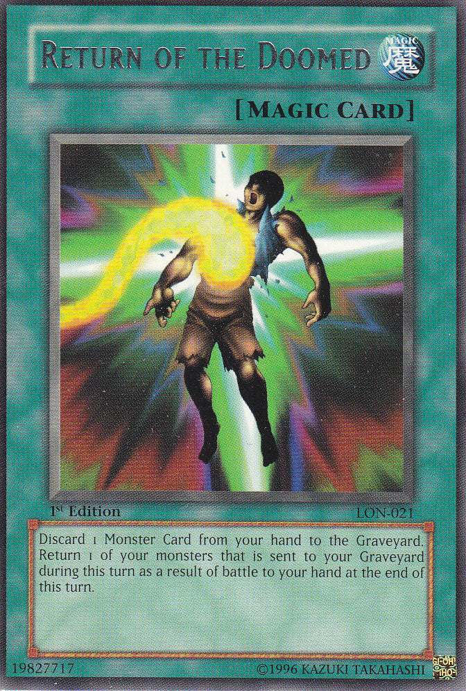 Return of the Doomed [LON-021] Rare | Good Games Adelaide SA