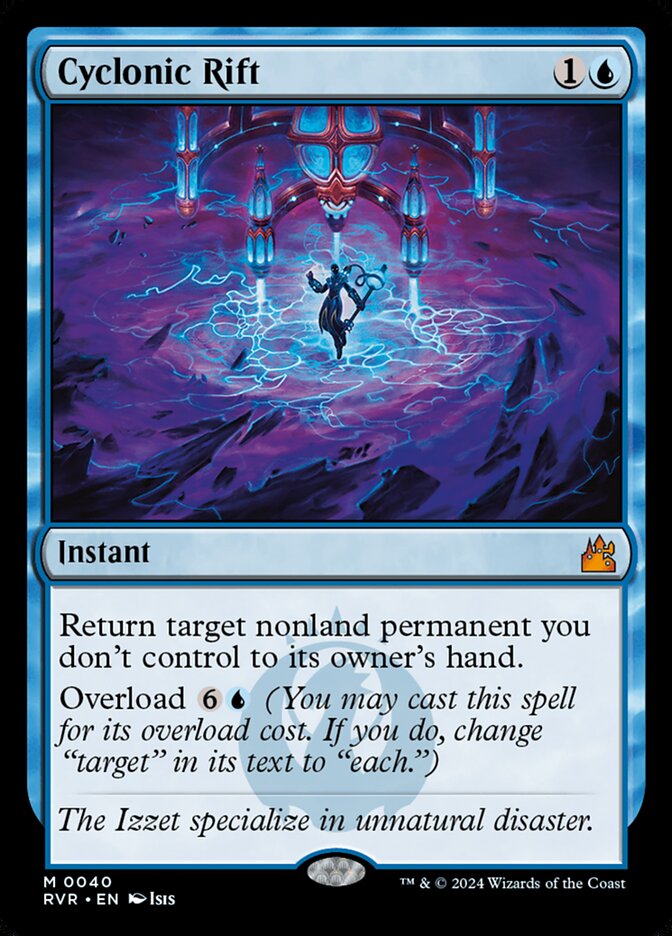 Cyclonic Rift 40 (Ravnica Remastered)  | Good Games Adelaide SA