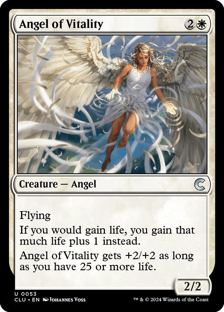 Angel of Vitality 53 (Ravnica: Clue Edition)  | Good Games Adelaide SA
