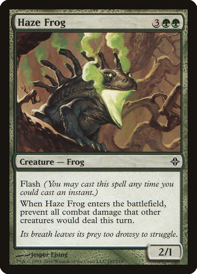 Haze Frog 187 (Rise of the Eldrazi)  | Good Games Adelaide SA
