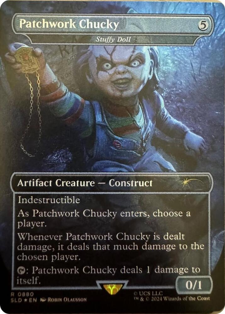 Patchwork Chucky Stuffy Doll 880 (Secret Lair Drop Series)  | Good Games Adelaide SA