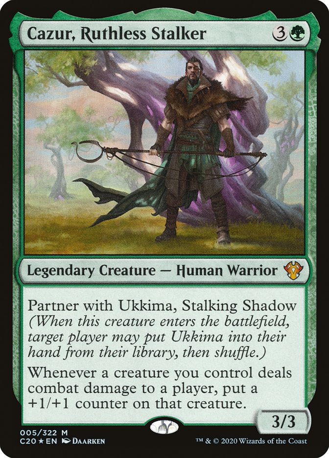 Cazur, Ruthless Stalker [Commander 2020] | Good Games Adelaide SA