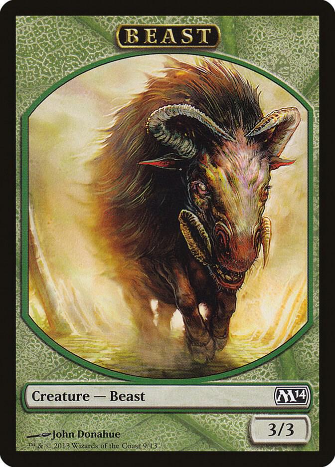 Beast Token 9 (Magic 2014 (M14))  | Good Games Adelaide SA
