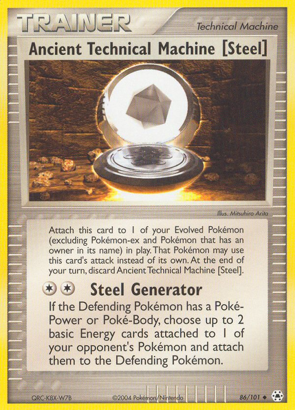 Ancient Technical Machine [Steel] (86/101) [EX: Hidden Legends] | Good Games Adelaide SA