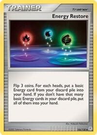 Energy Restore 106/130 (Diamond and Pearl)  | Good Games Adelaide SA