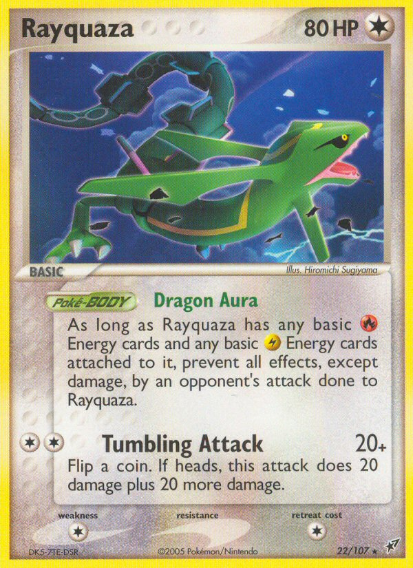 Rayquaza (22/107) [EX: Deoxys] | Good Games Adelaide SA