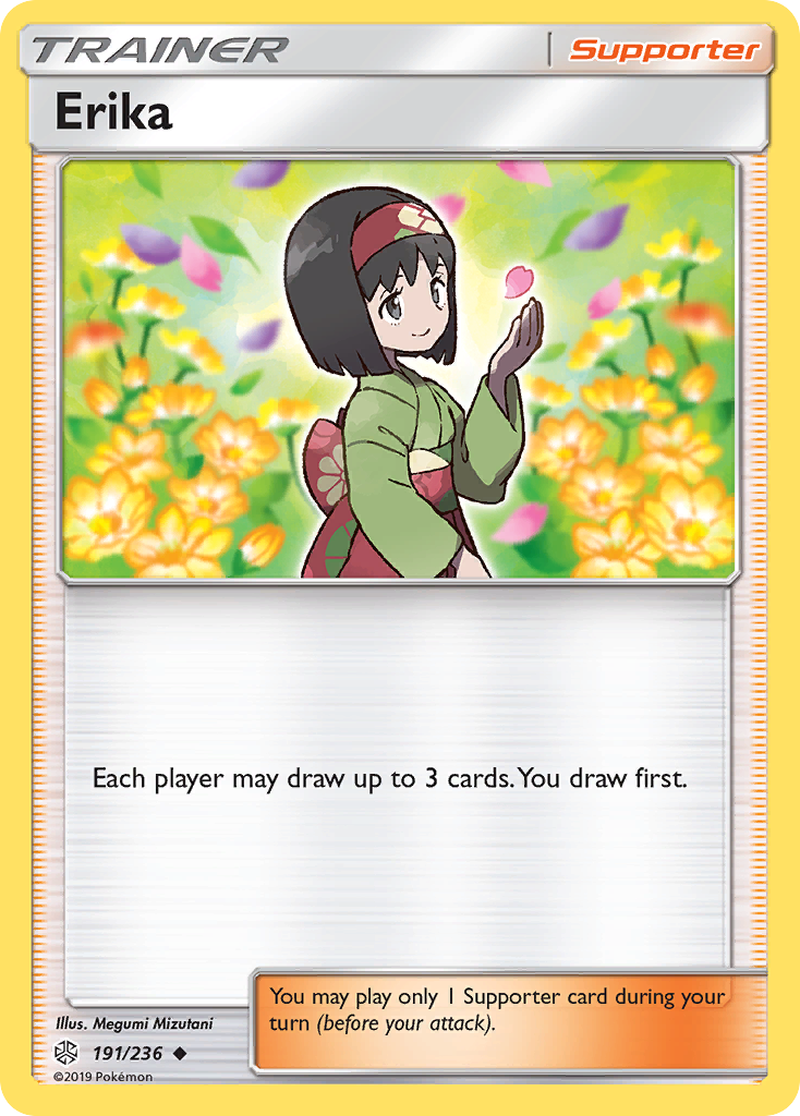 Erika (191/236) [Sun & Moon: Cosmic Eclipse] | Good Games Adelaide SA