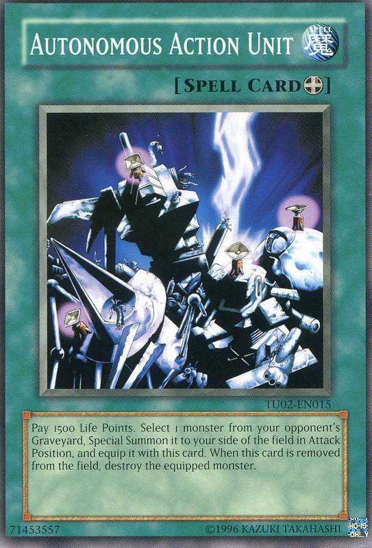 Autonomous Action Unit [TU02-EN015] Common | Good Games Adelaide SA