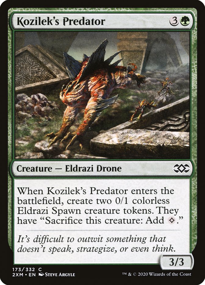 Kozilek's Predator [Double Masters] | Good Games Adelaide SA