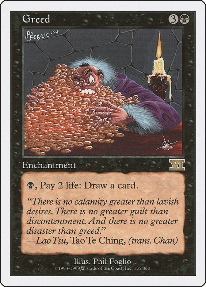 Greed 135 (Classic Sixth Edition)  | Good Games Adelaide SA