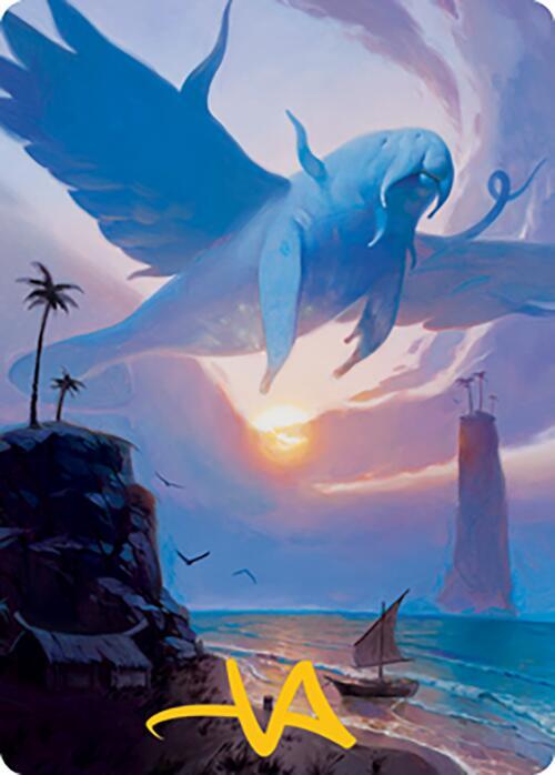 Aeromoeba Art Card Gold Stamped Signature 11 (Art Series: Modern Horizons 2)  | Good Games Adelaide SA