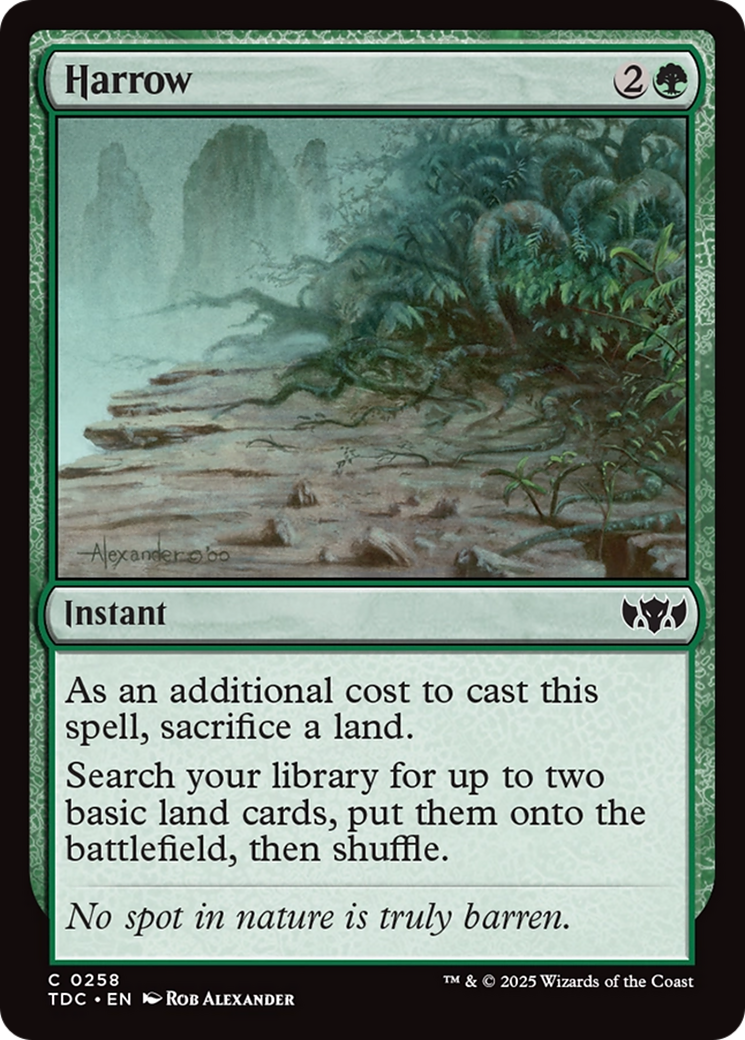 Harrow [Tarkir: Dragonstorm Commander] | Good Games Adelaide SA
