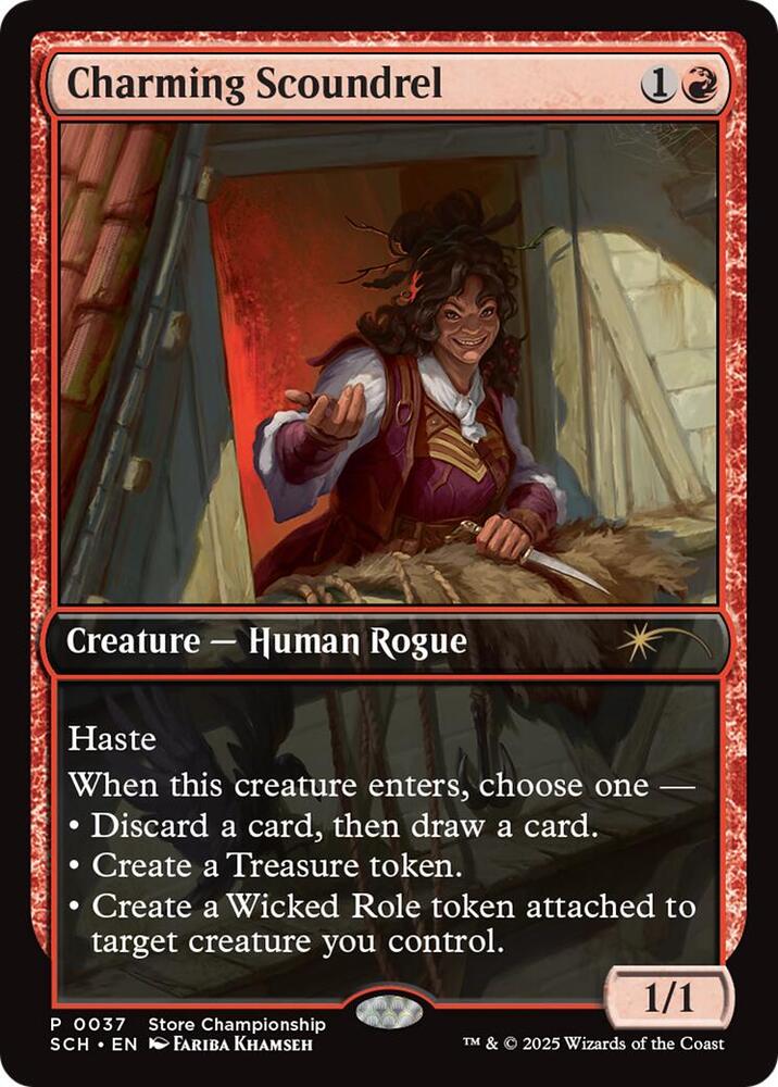 Charming Scoundrel (dupe) 37 (Game Day & Store Championship Promos)  | Good Games Adelaide SA