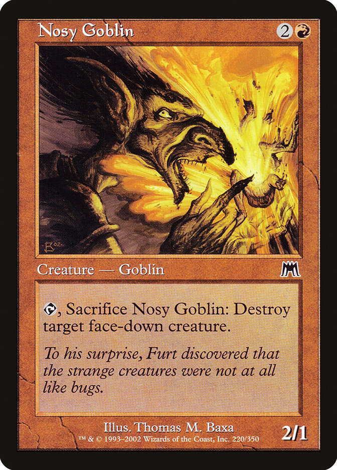 Nosy Goblin 220 (Onslaught)  | Good Games Adelaide SA
