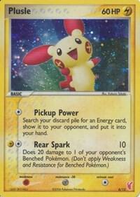 Plusle 6/12 (EX Trainer Kit 2: Plusle & Minun)  - Holofoil | Good Games Adelaide SA