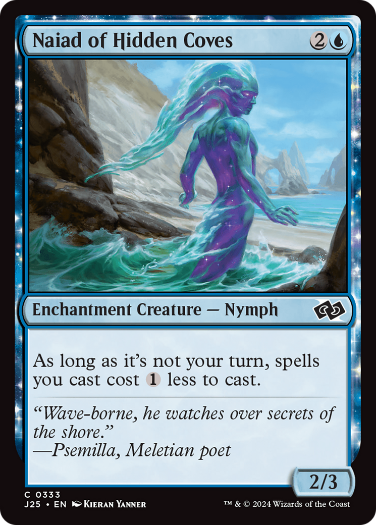 Naiad of Hidden Coves [Foundations Jumpstart] | Good Games Adelaide SA