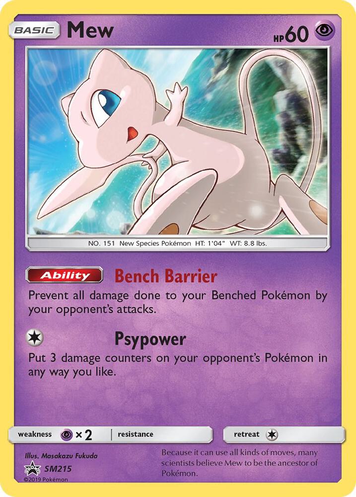 Mew SM215 (SM Promos)  - Holofoil | Good Games Adelaide SA