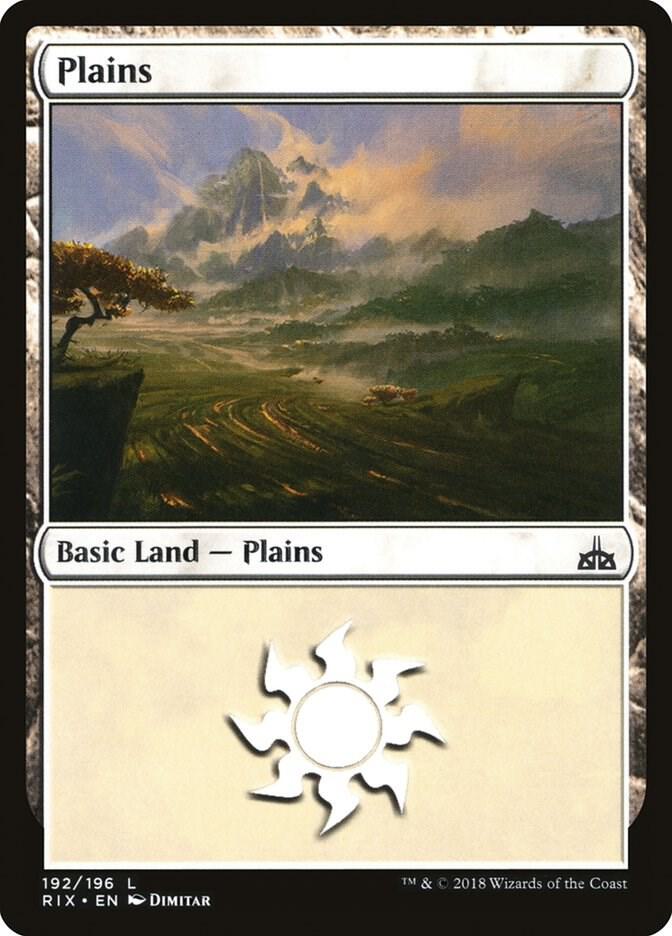Plains 192 (Rivals of Ixalan)  - Foil | Good Games Adelaide SA