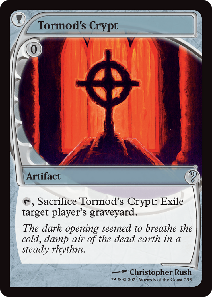 Tormod's Crypt (Future Sight) [Mystery Booster 2] | Good Games Adelaide SA