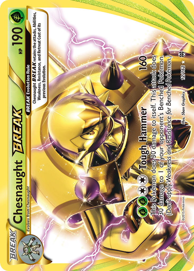 Chesnaught BREAK (12/162) [XY: BREAKthrough] | Good Games Adelaide SA