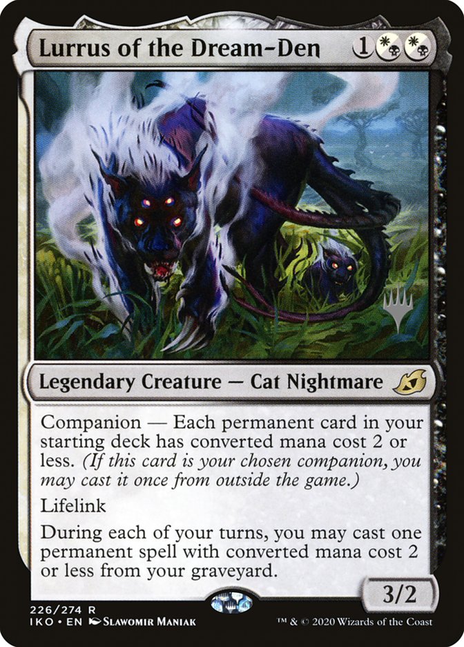 Lurrus of the Dream-Den (Promo Pack) [Ikoria: Lair of Behemoths Promos] | Good Games Adelaide SA