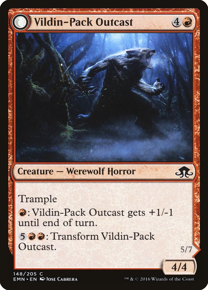 Vildin-Pack Outcast // Dronepack Kindred 148 (Eldritch Moon)  - Foil | Good Games Adelaide SA
