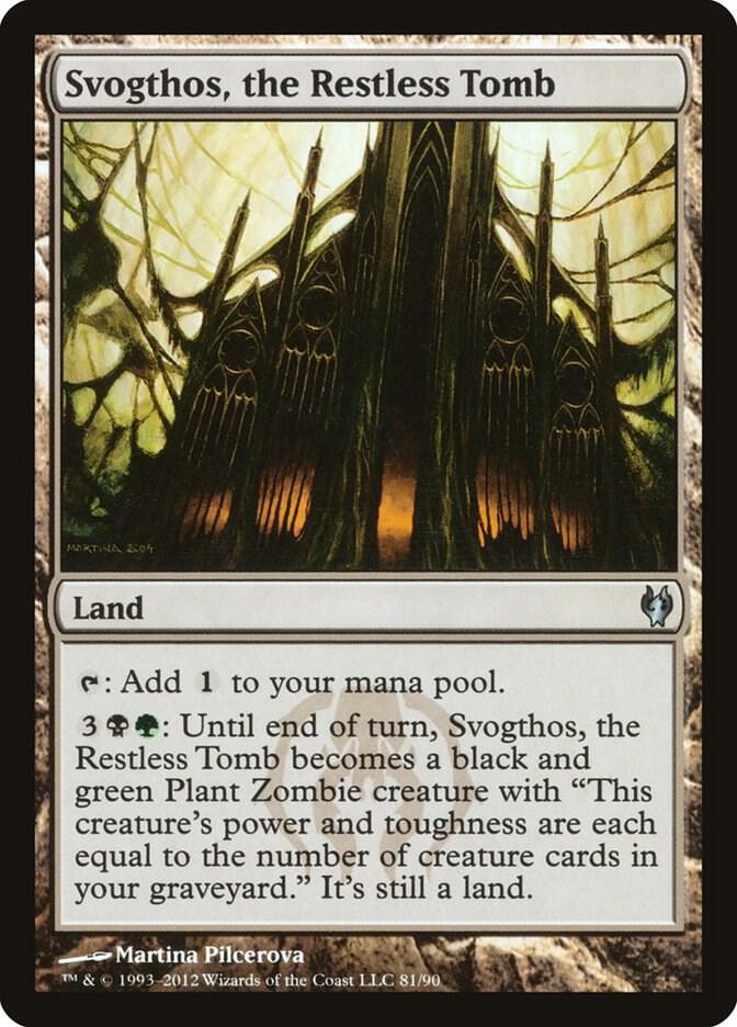 Svogthos the Restless Tomb 81 (Duel Decks: Izzet vs. Golgari)  | Good Games Adelaide SA