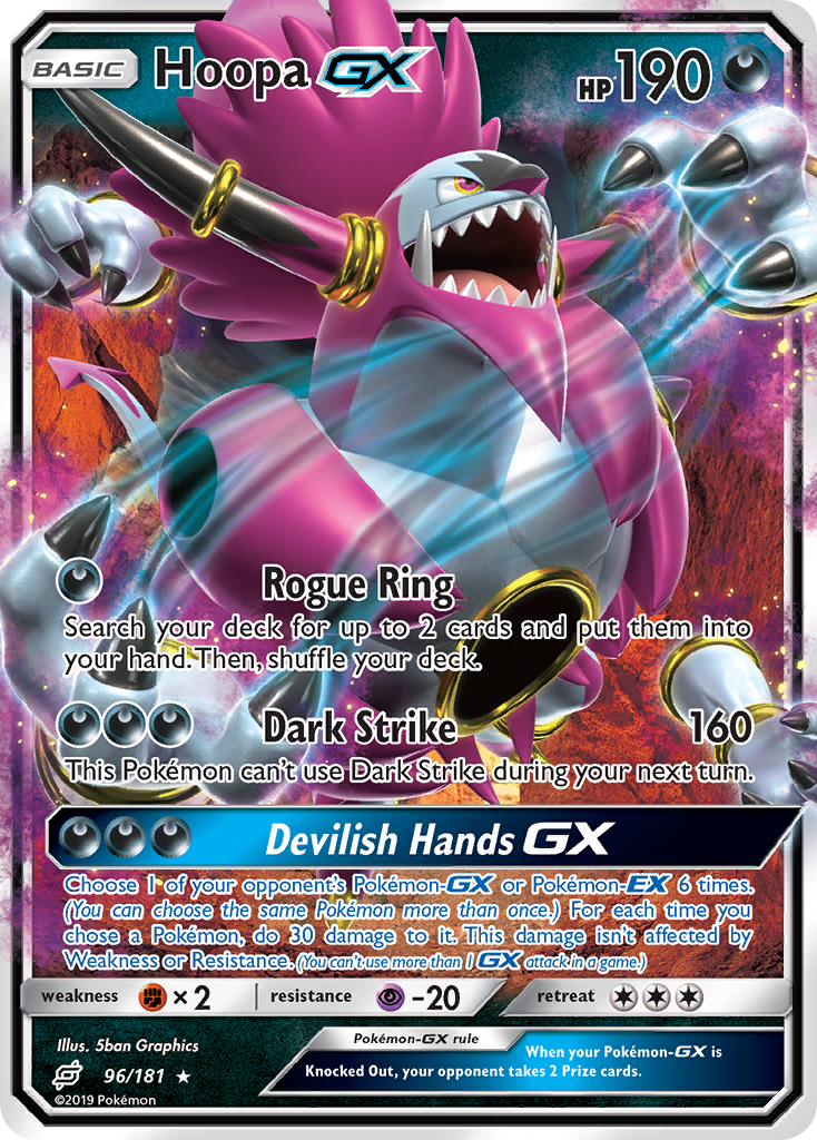 Hoopa GX (96/181) [Sun & Moon: Team Up] | Good Games Adelaide SA