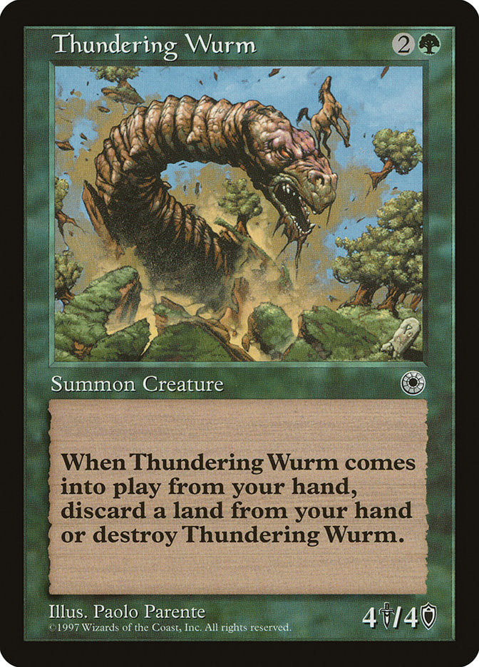Thundering Wurm [Portal] | Good Games Adelaide SA