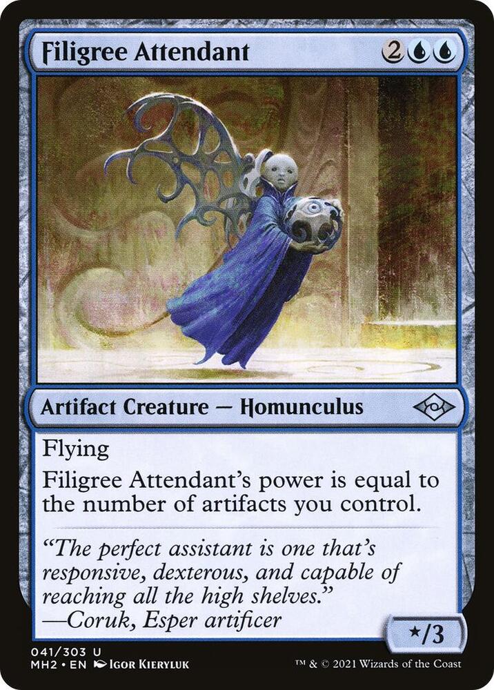 Filigree Attendant 41 (Modern Horizons 2)  - Foil | Good Games Adelaide SA