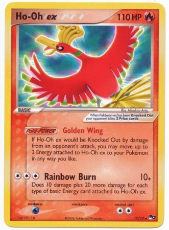Ho-Oh ex (17/17) (Non-Holo) [POP Series 3] | Good Games Adelaide SA