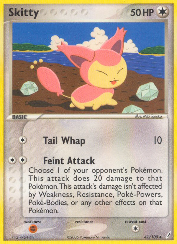 Skitty (41/100) [EX: Crystal Guardians] | Good Games Adelaide SA