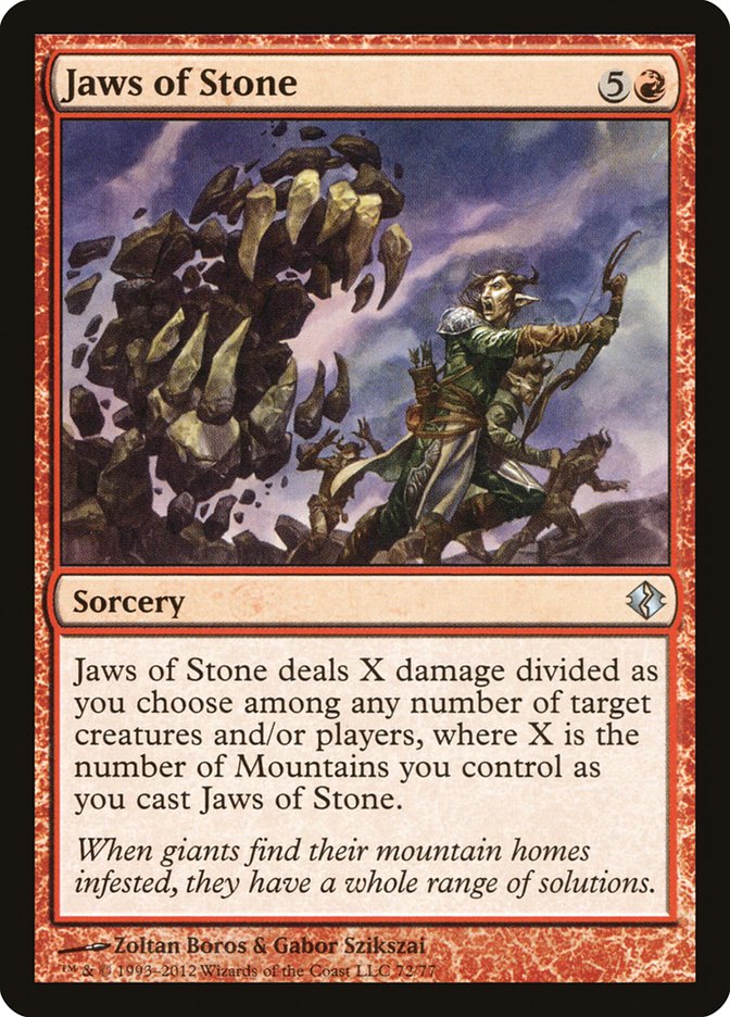 Jaws of Stone 72 (Duel Decks: Venser vs. Koth)  | Good Games Adelaide SA