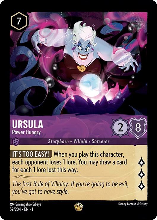 Ursula Power Hungry 59/204 (The First Chapter)  | Good Games Adelaide SA