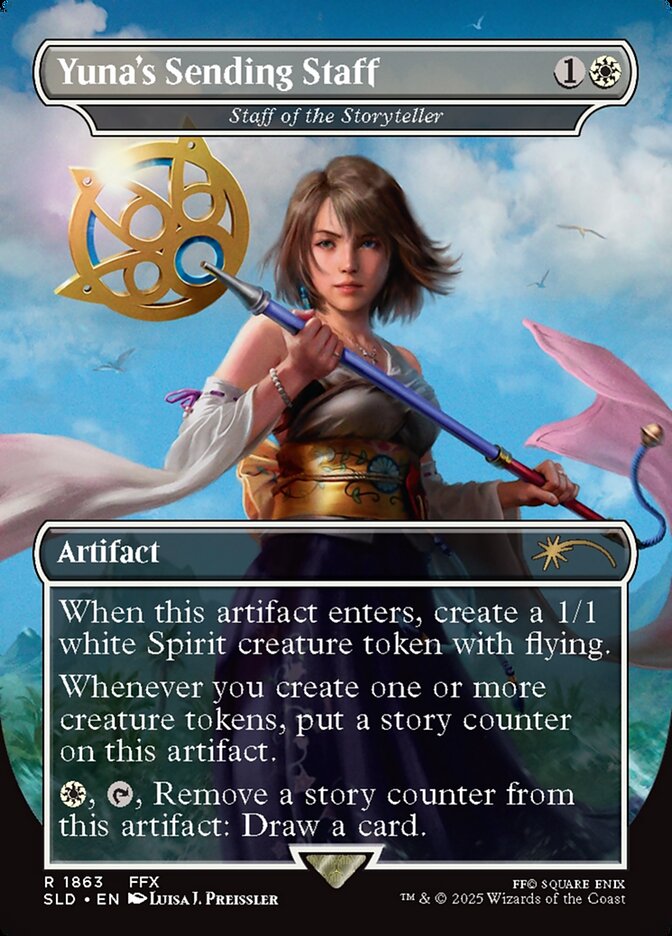 Yunas Sending Staff Staff of the Storyteller 1863 (Secret Lair Drop Series)  | Good Games Adelaide SA
