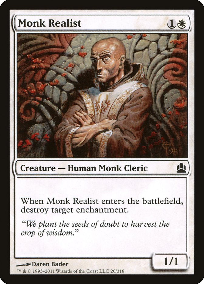Monk Realist 20 (Commander)  | Good Games Adelaide SA
