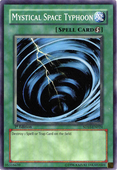 Mystical Space Typhoon [SD10-EN024] Common | Good Games Adelaide SA