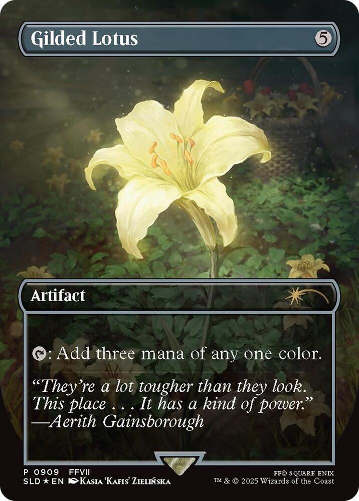 Gilded Lotus Rainbow Foil 909 909 (Secret Lair Drop Series)  - Foil | Good Games Adelaide SA